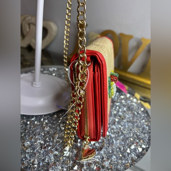 Betsey Johnson Fresh N Fruity Wallet On A Chain NWT - Picture 8 of 16